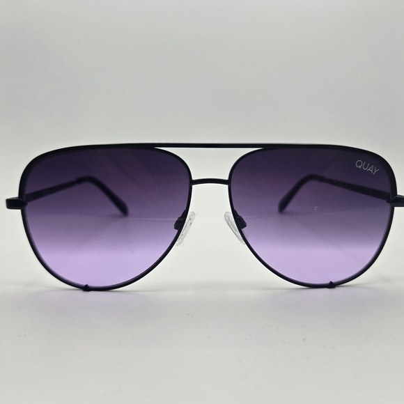 Quay Australia Accessories - Quay Australia Purple High Key Sunglasses
